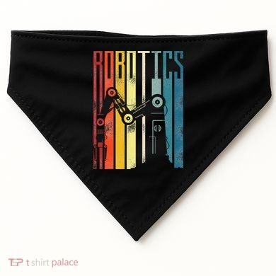 Robot Robotics Engineer Retro Robotics USA-Made Doggie Bandana