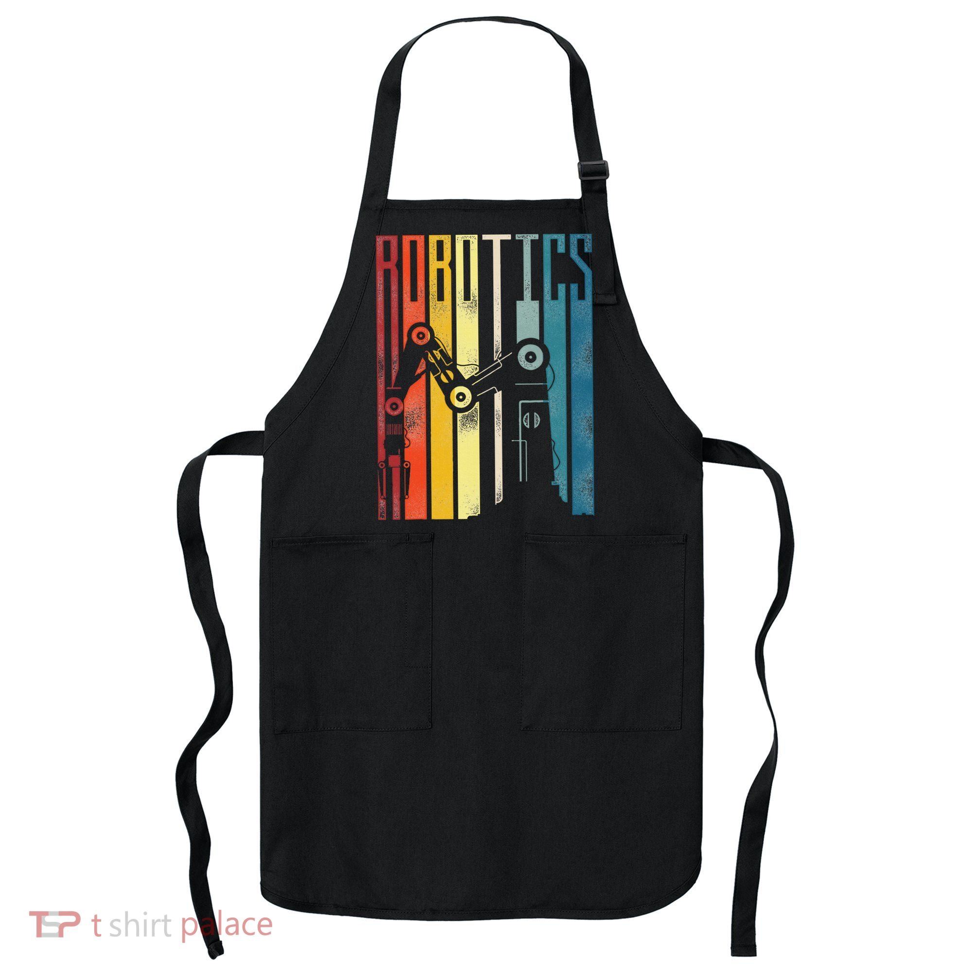 Robot Robotics Engineer Retro Robotics Apron