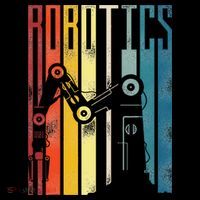 Robot Robotics Engineer Retro Robotics Bucket Hat thumb 4