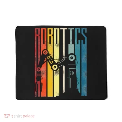 Robot Robotics Engineer Retro Robotics Mousepad