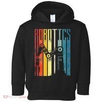 Robot Robotics Engineer Retro Robotics Toddler Hoodie thumb 0