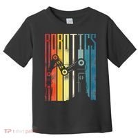 Robot Robotics Engineer Retro Robotics Toddler T-Shirt thumb 0