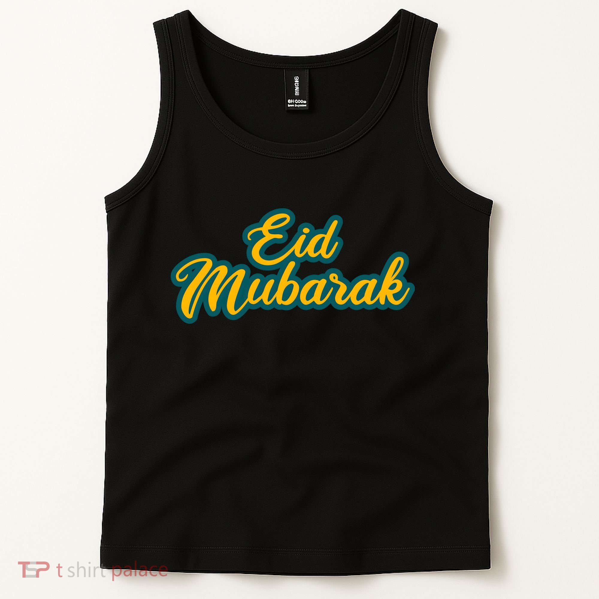 Retro Ramadan Eid Mubarak Tank Top