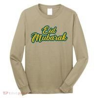 Retro Ramadan Eid Mubarak Long Sleeve Shirt thumb 0