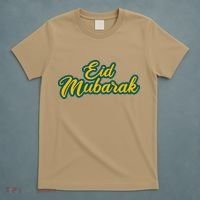 Retro Ramadan Eid Mubarak T-Shirt thumb 5