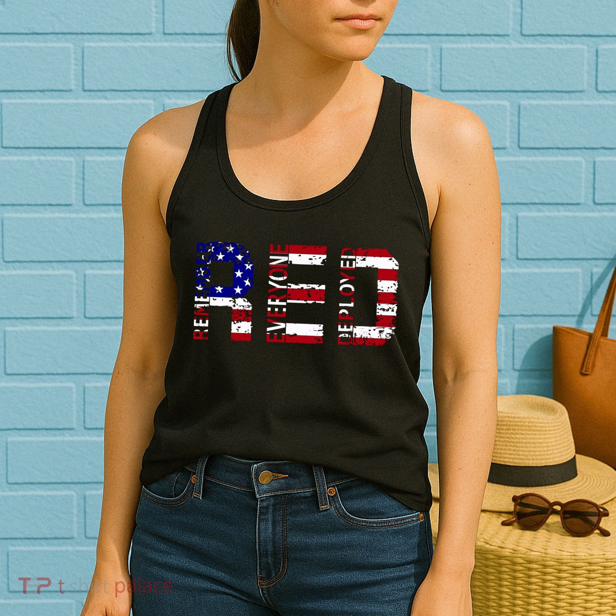 RED Remove Everyone Deployed Women's Tank Top
