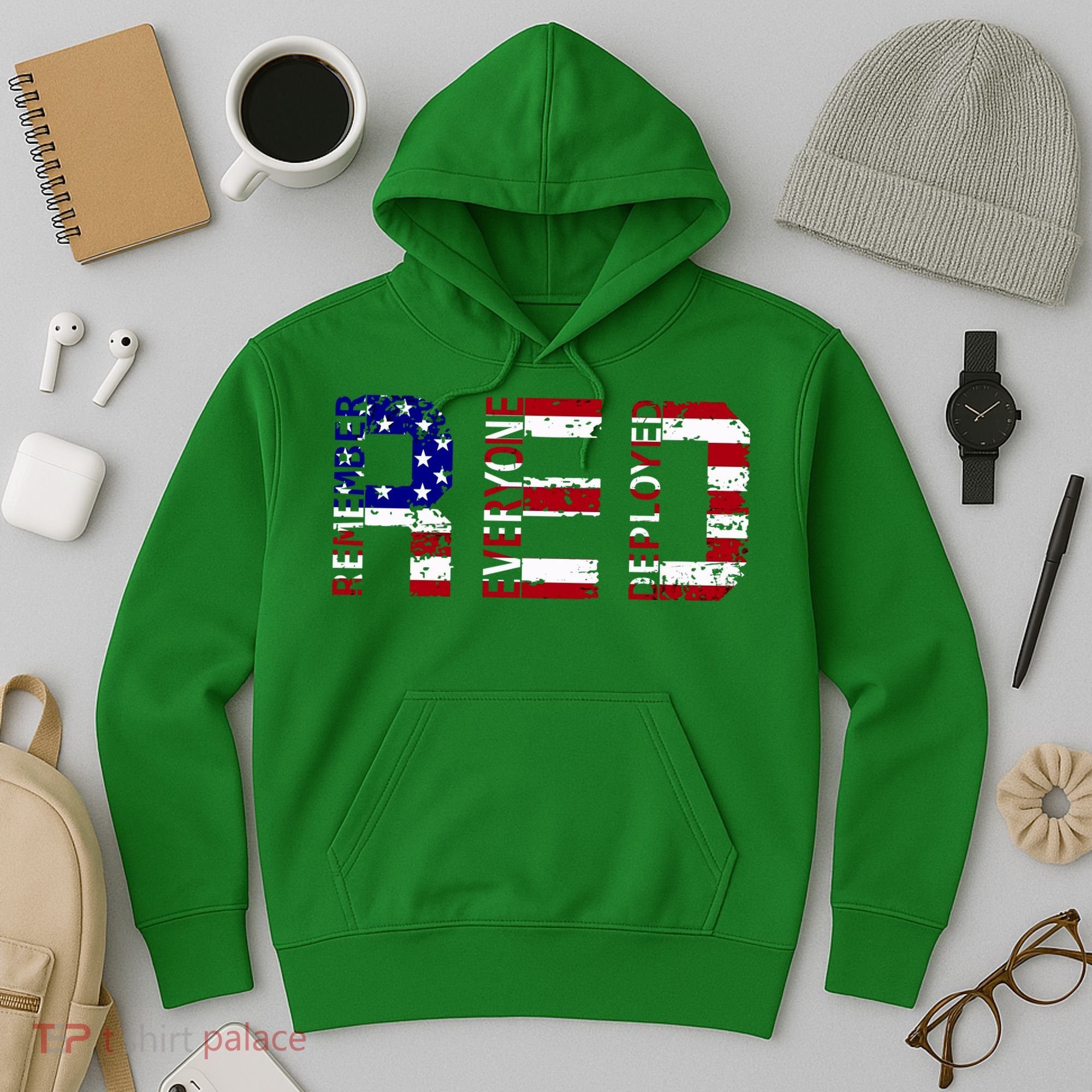 RED Remove Everyone Deployed Hoodie