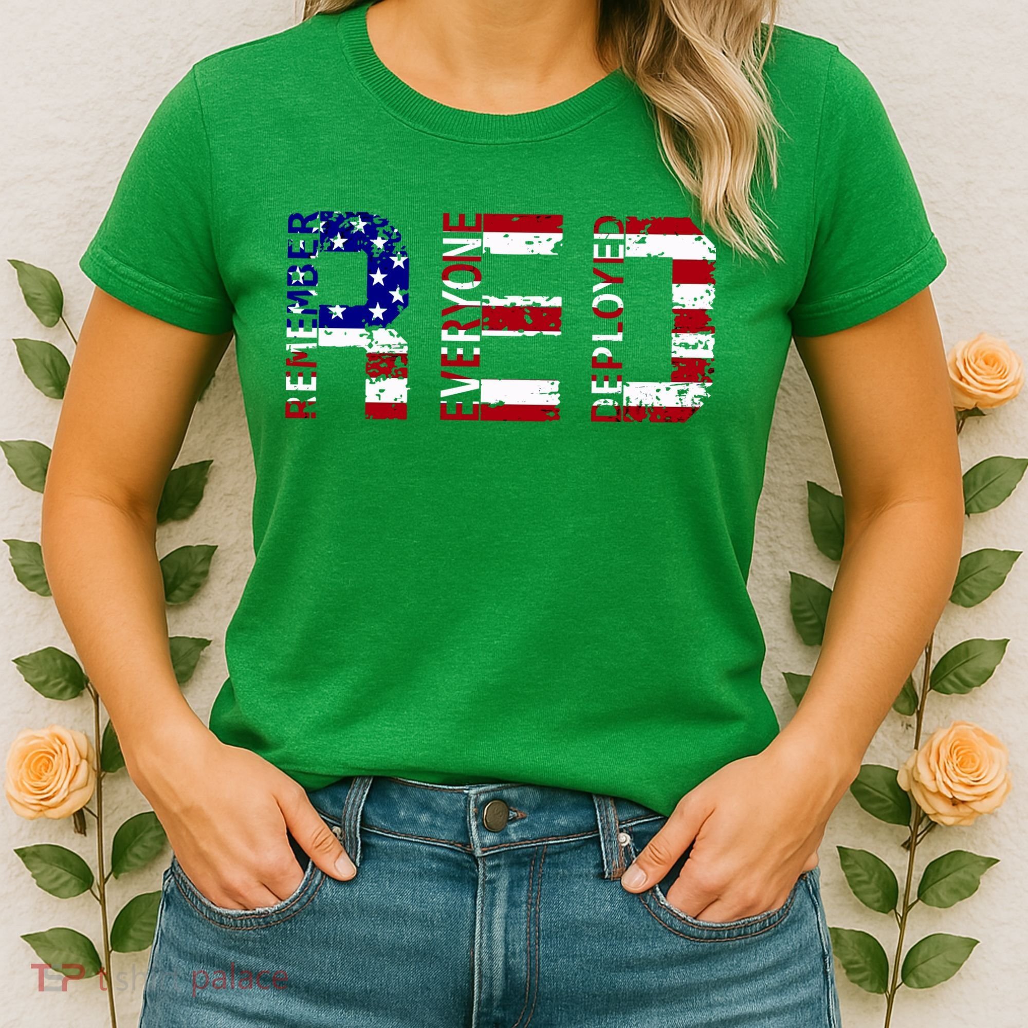 RED Remove Everyone Deployed Women's T-Shirt