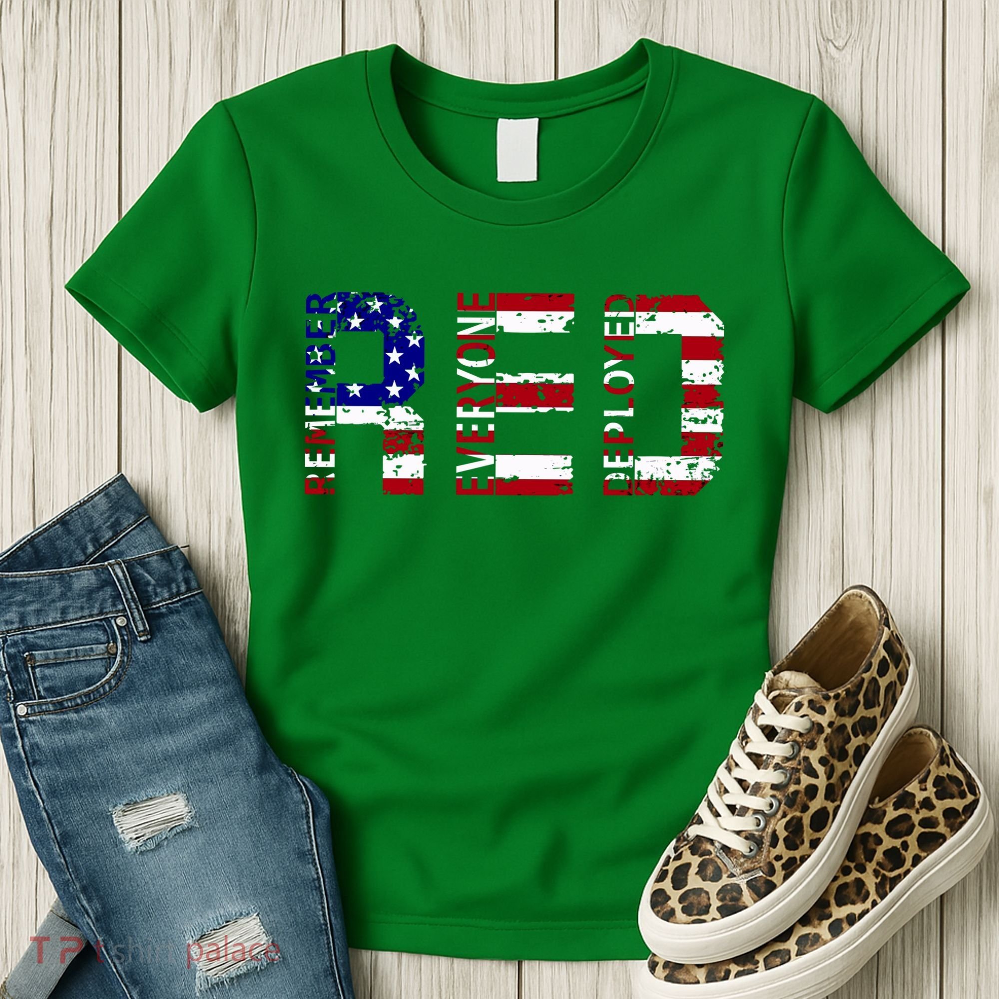 RED Remove Everyone Deployed Women's T-Shirt