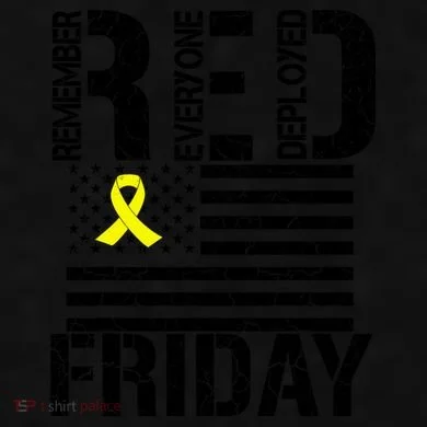 R.E.D. Remember Everyone Deployed Red Friday Ladies PosiCharge Tri-Blend Wicking Tank