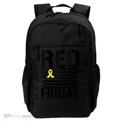 R.E.D. Remember Everyone Deployed Red Friday Backpack