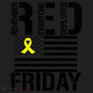 R.E.D. Remember Everyone Deployed Red Friday Beanie