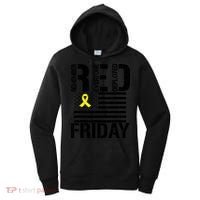 R.E.D. Remember Everyone Deployed Red Friday Women's Hoodie thumb 0
