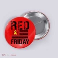 R.E.D. Remember Everyone Deployed Red Friday Button thumb 0