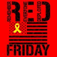 R.E.D. Remember Everyone Deployed Red Friday Visor thumb 3