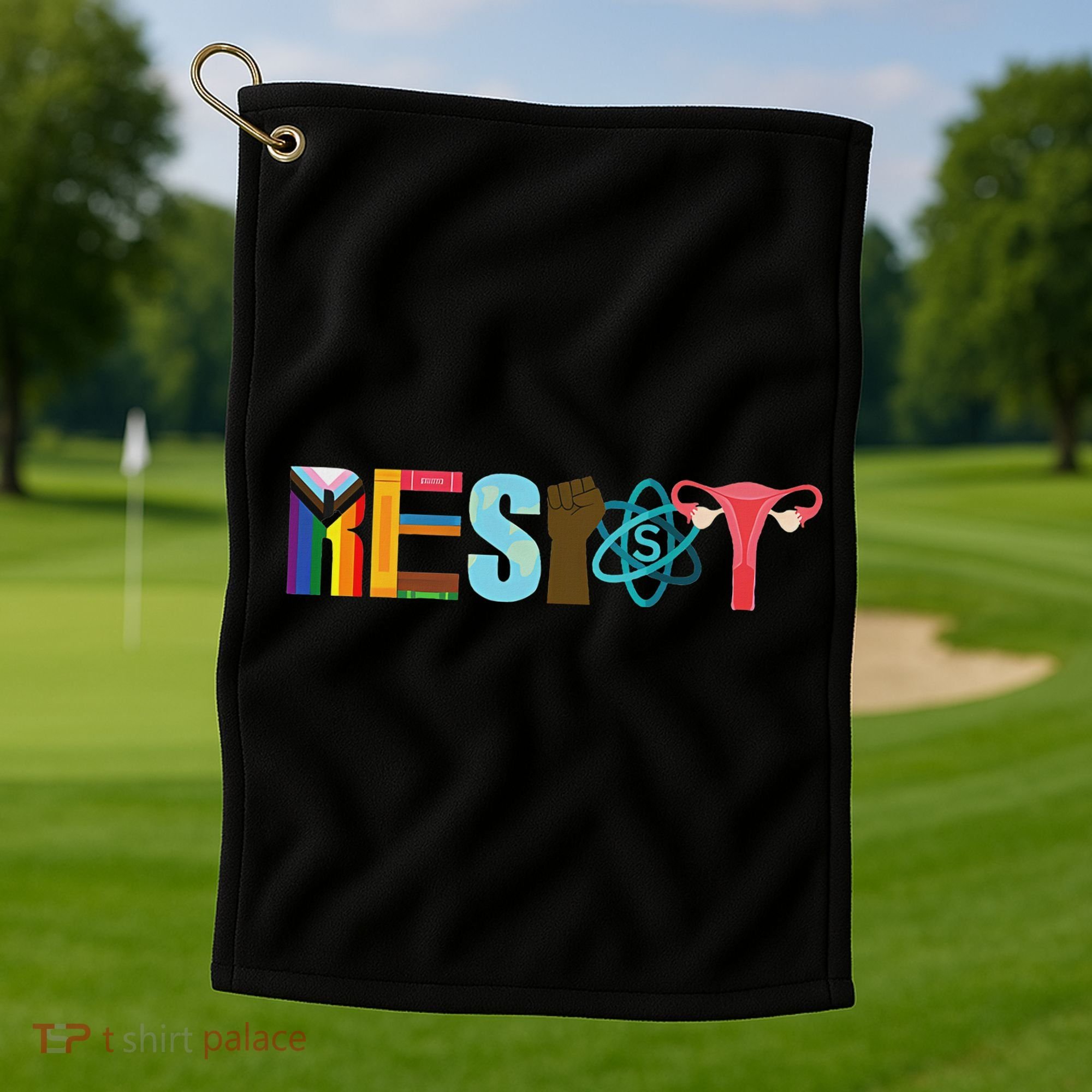 Resist Golf Towel