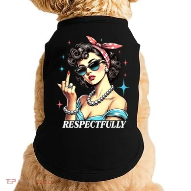 Respectfully Doggie Tank