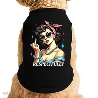 Respectfully Doggie Tank thumb 0