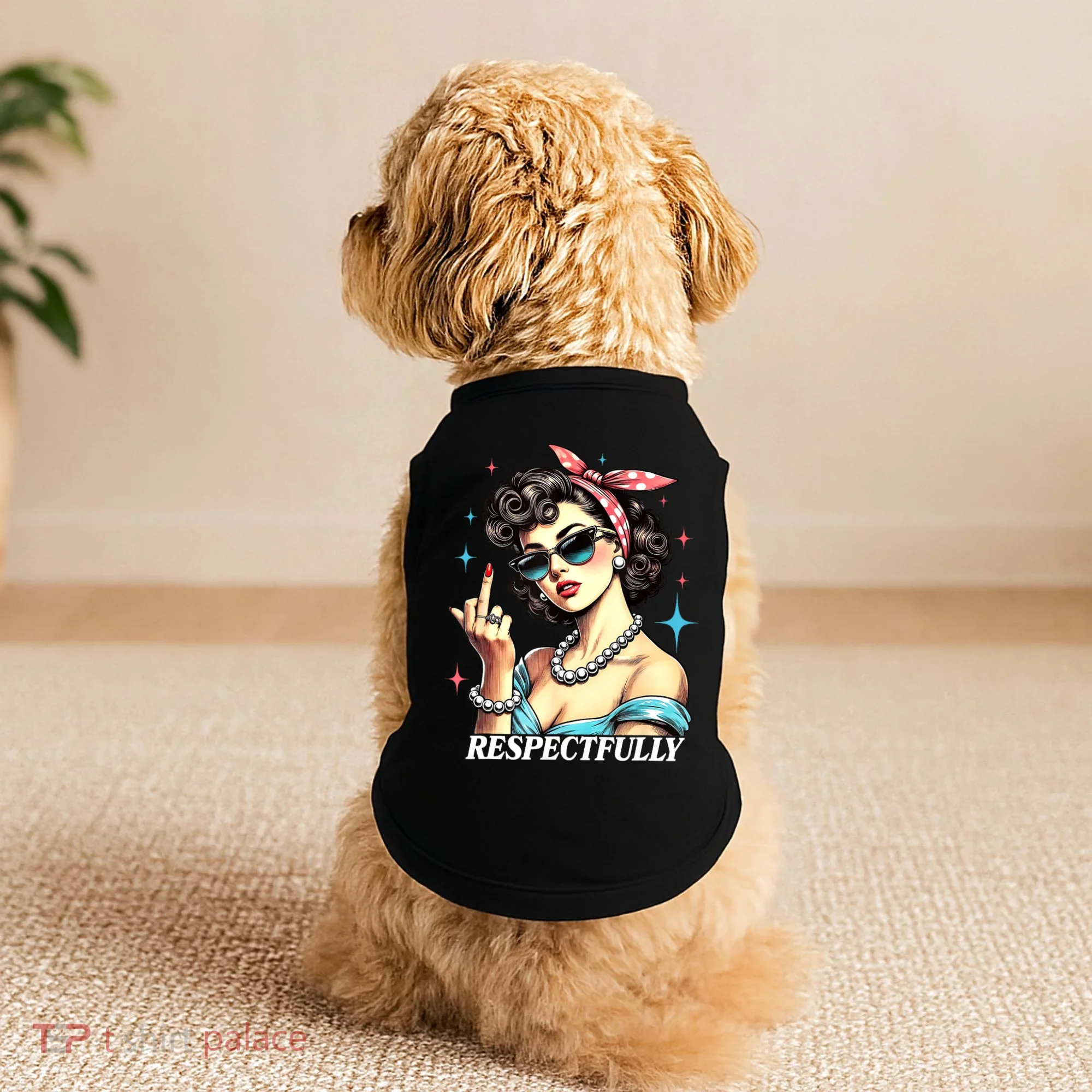 Respectfully Doggie Tank