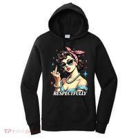 Respectfully Women's Hoodie thumb 0