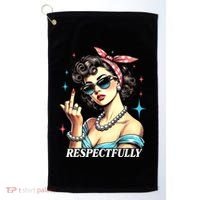 Respectfully Golf Towel thumb 0