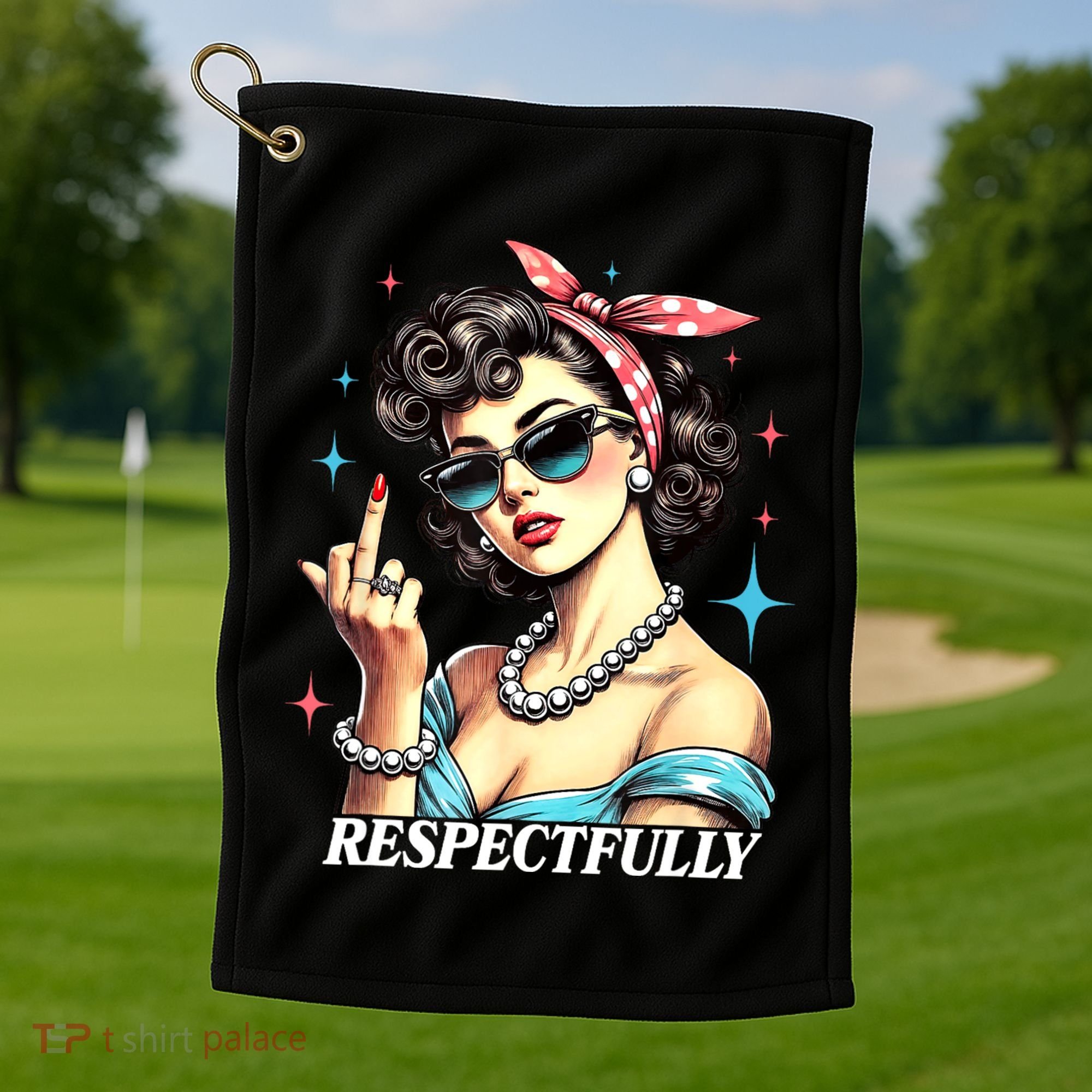 Respectfully Golf Towel