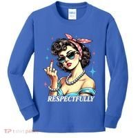 Respectfully Kids Long Sleeve Shirt thumb 0