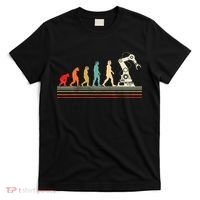 Robot Robotics Engineer Retro Vintage T-Shirt thumb 0