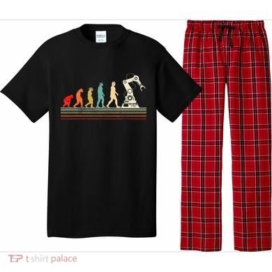 Robot Robotics Engineer Retro Vintage Pajama Set