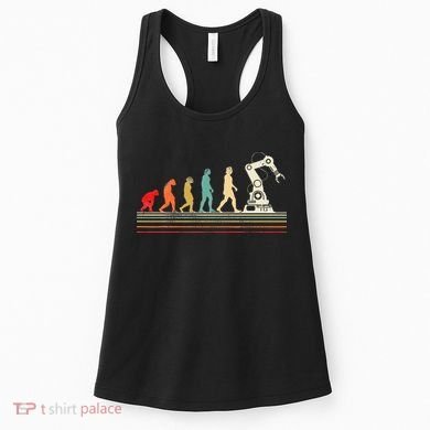 Robot Robotics Engineer Retro Vintage Women's Tank Top