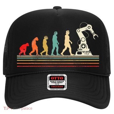 Robot Robotics Engineer Retro Vintage Hat