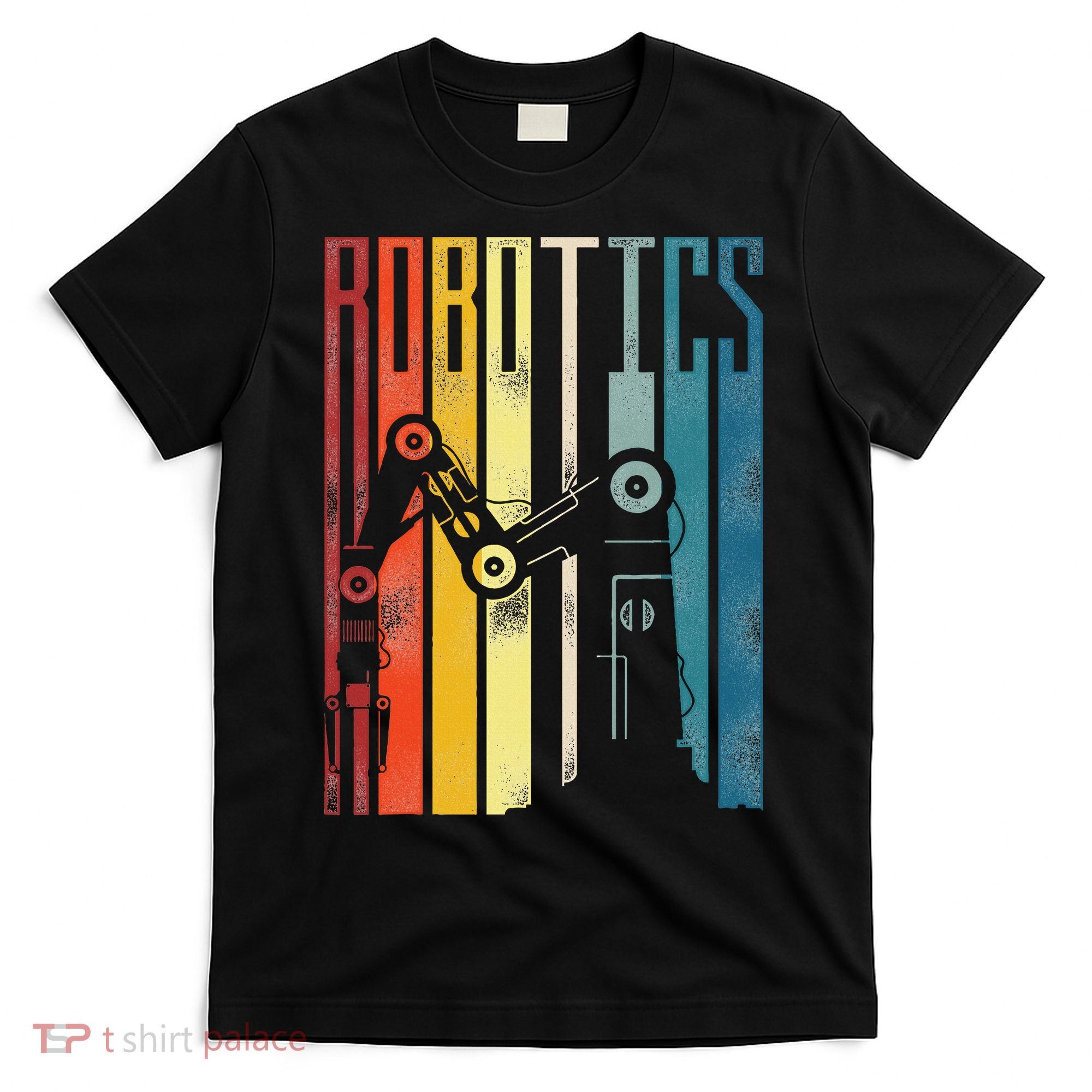 Robot Robotics Engineer Vintage Robotics T-Shirt