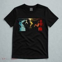 Robot Robotics Engineer Retro Vintage T-Shirt thumb 5