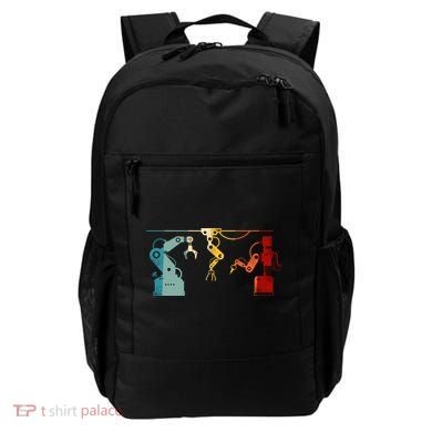 Robot Robotics Engineer Retro Vintage Backpack