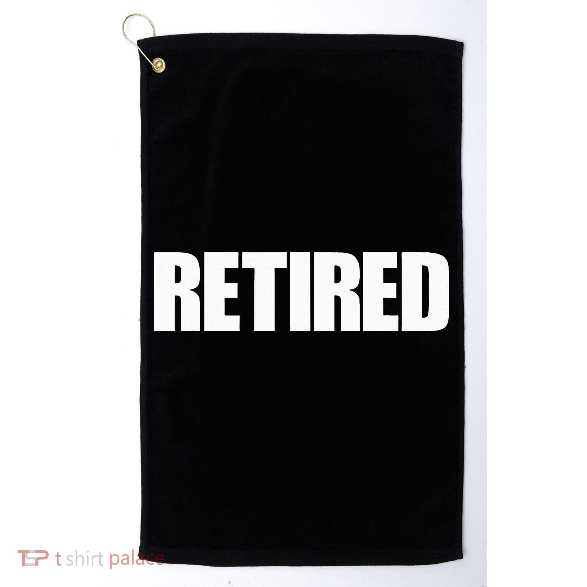 Retired Golf Towel