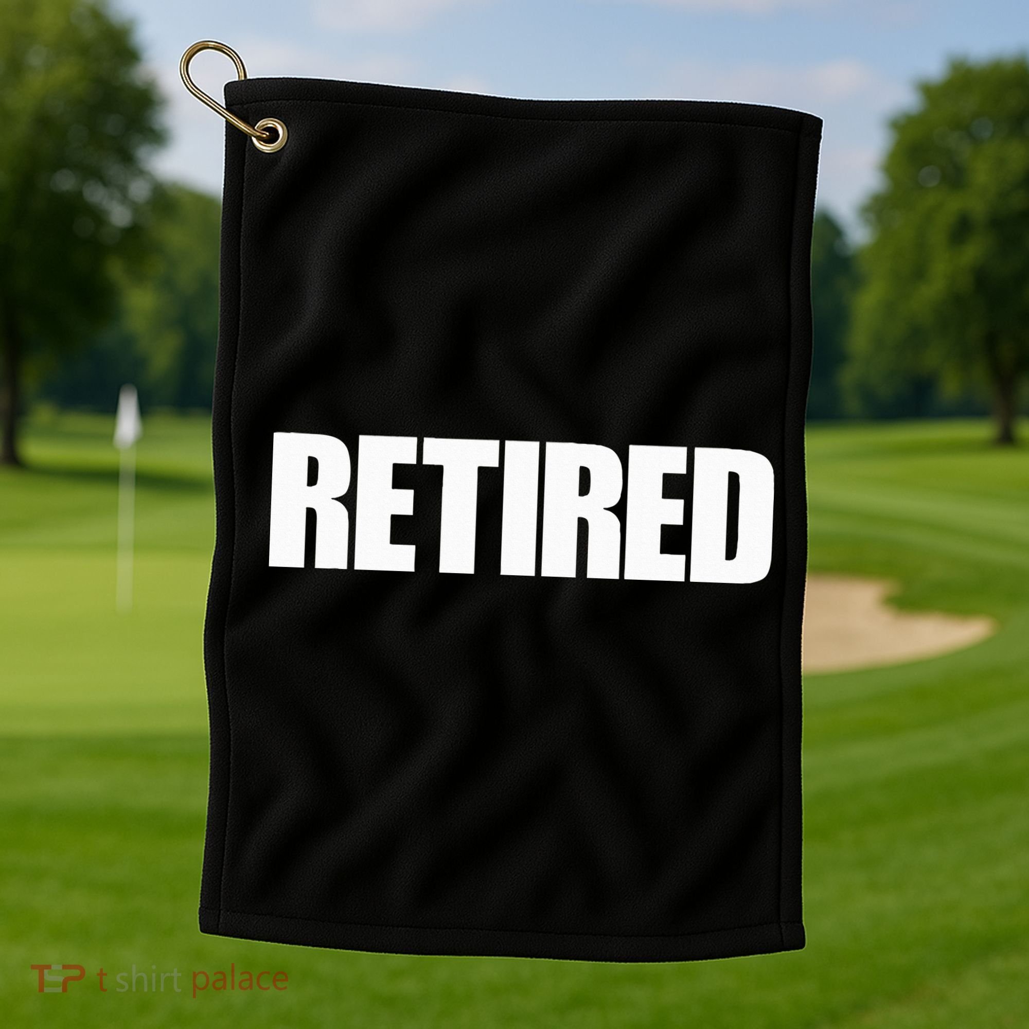 Retired Golf Towel