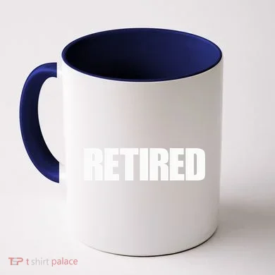 Retired Coffee Mug