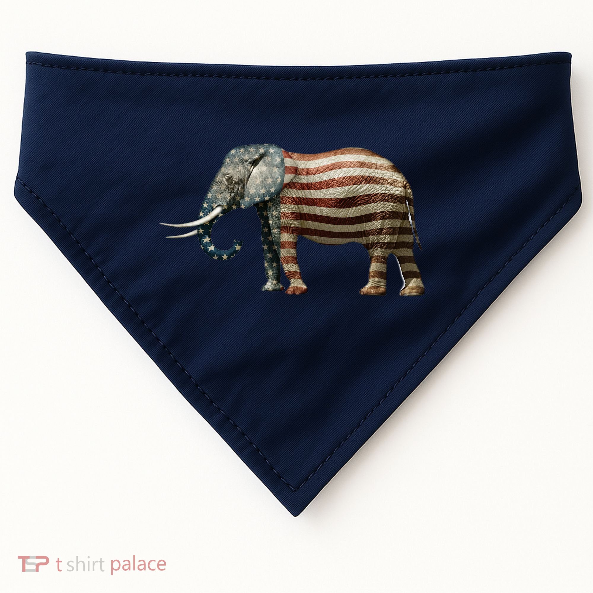 Republican USA-Made Doggie Bandana