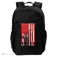 RED Remeber Everyone Deployed Support Military Troops Backpack thumb 0