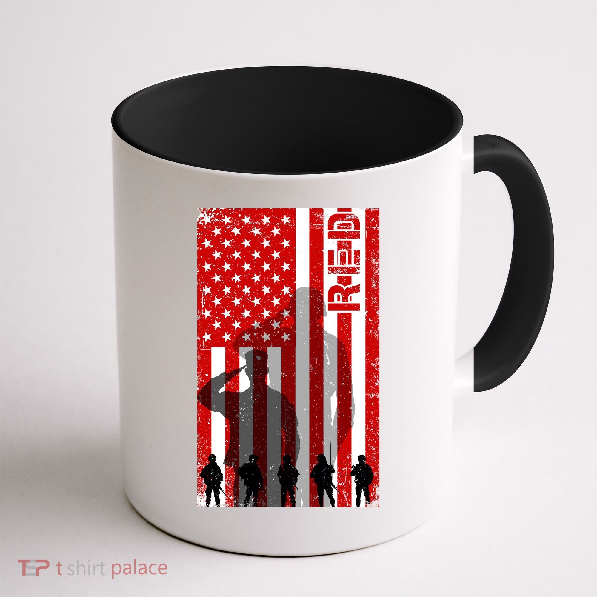 RED Remeber Everyone Deployed Support Military Troops Coffee Mug