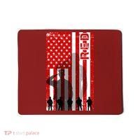 RED Remeber Everyone Deployed Support Military Troops Mousepad thumb 0