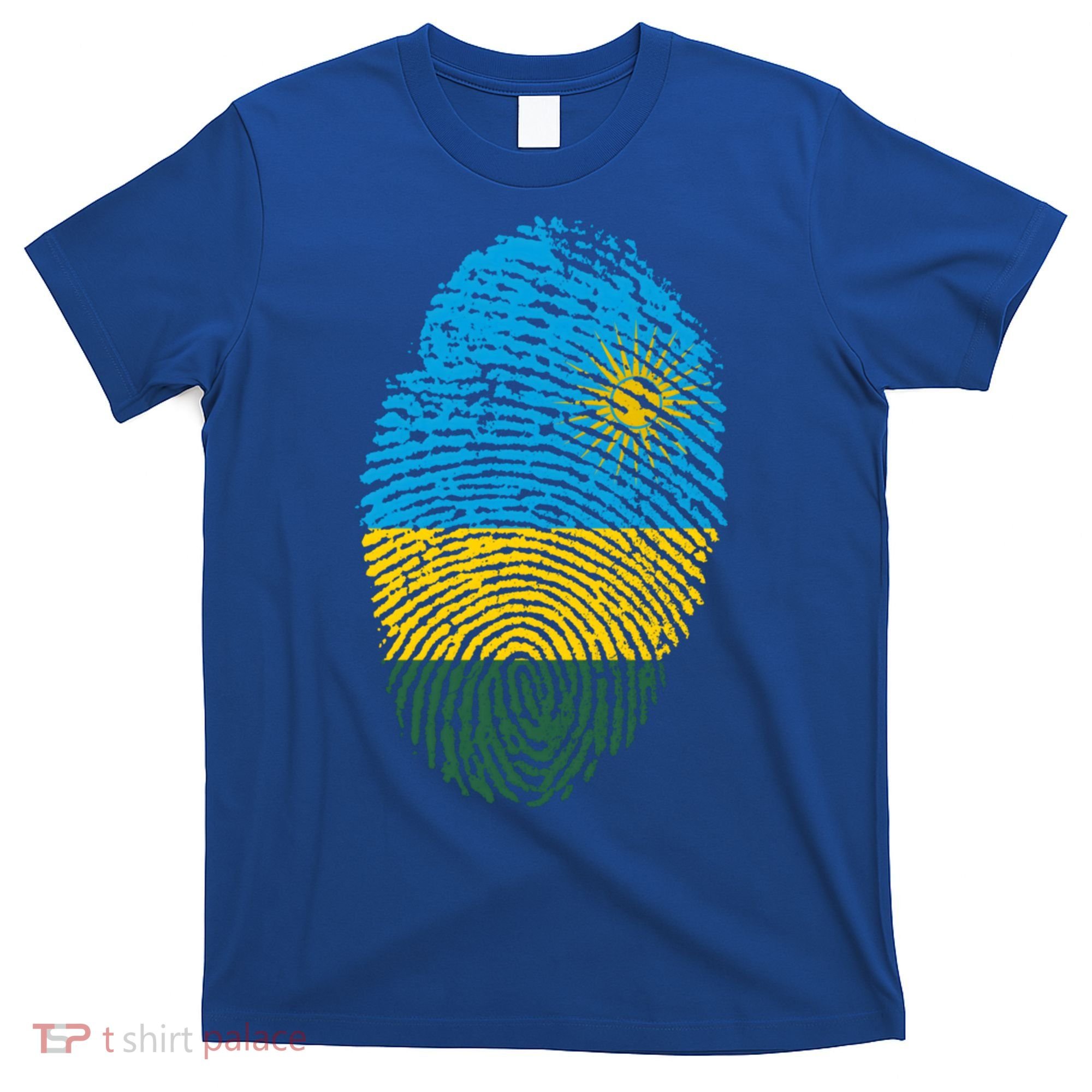 Rwanda Rwandan Flag Patriotic Pride Heritage Gift T-Shirt