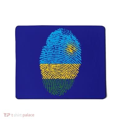 Rwanda Rwandan Flag Patriotic Pride Heritage Gift Mousepad