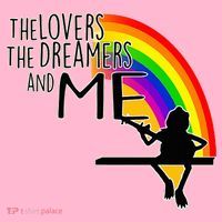 Retro Rainbow Frog Funny Connection The Lovers The Dreamers Coaster thumb 2