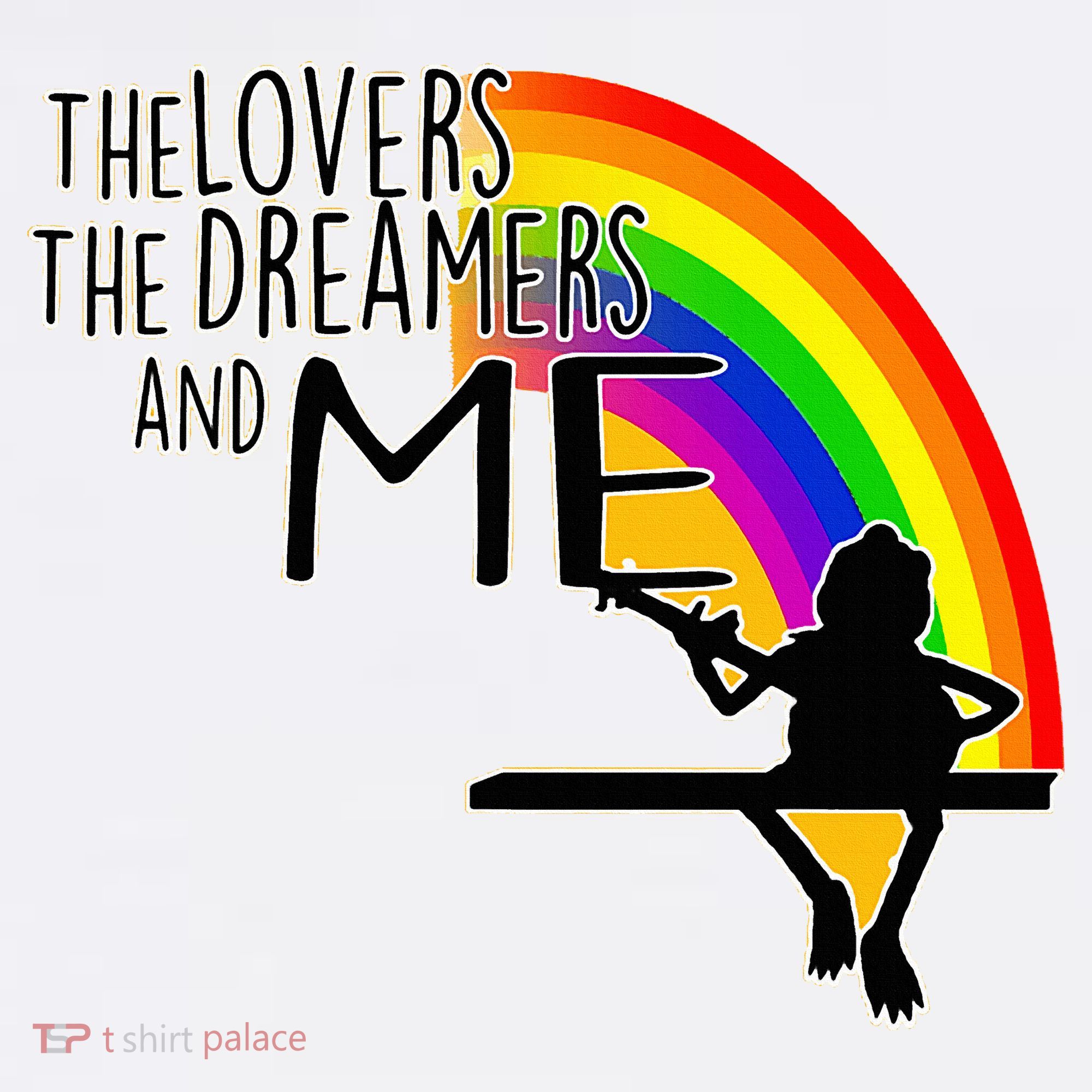 Retro Rainbow Frog Funny Connection The Lovers The Dreamers Women's Tank Top
