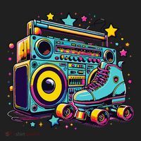 Retro Rollerskates Funny 80S Roller Skating Girl Women's Sweatshirt thumb 2