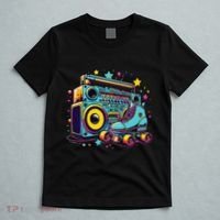 Retro Rollerskates Funny 80S Roller Skating Girl T-Shirt thumb 5
