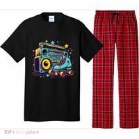 Retro Rollerskates Funny 80S Roller Skating Girl Pajama Set thumb 0