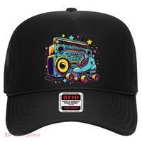 Retro Rollerskates Funny 80S Roller Skating Girl Hat thumb 0