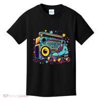 Retro Rollerskates Funny 80S Roller Skating Girl Kids T-Shirt thumb 0